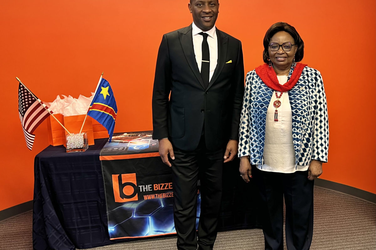 CEO, Anton C. Bizzell, MD and Her Excellency Marie-Hélène Mathey-Boo Lowumba, Ambassador of the Democratic Republic of the Congo (DRC)