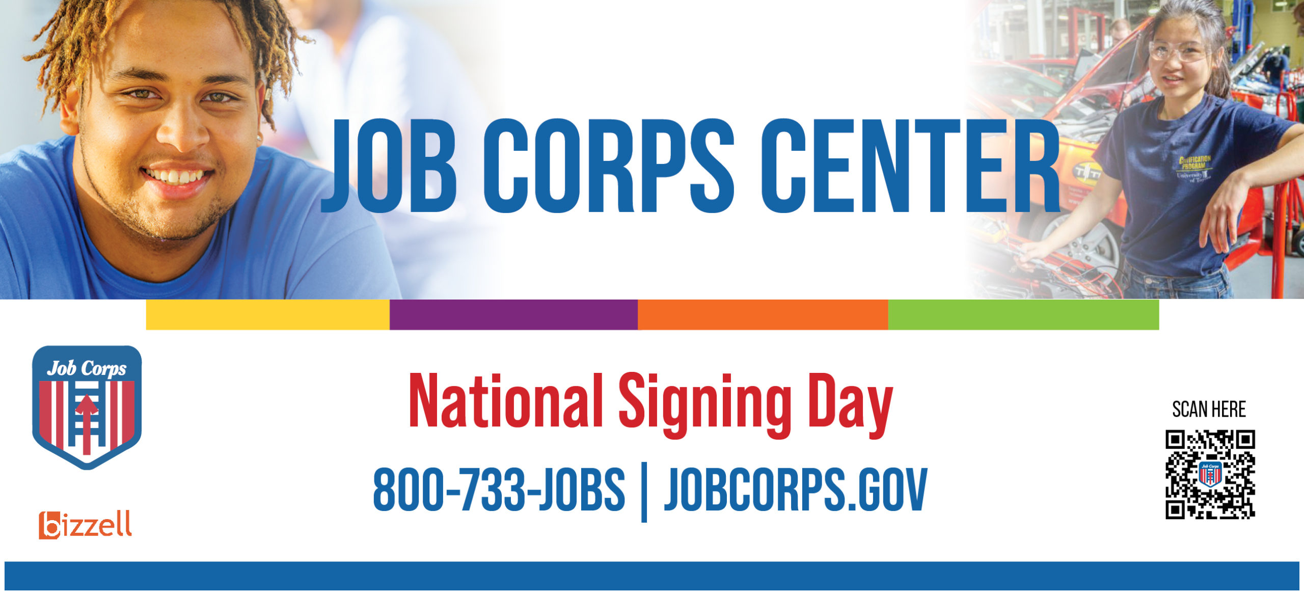 Job Corps Center, National Signing Day, 800-733-JOBS, jobcorps.gov